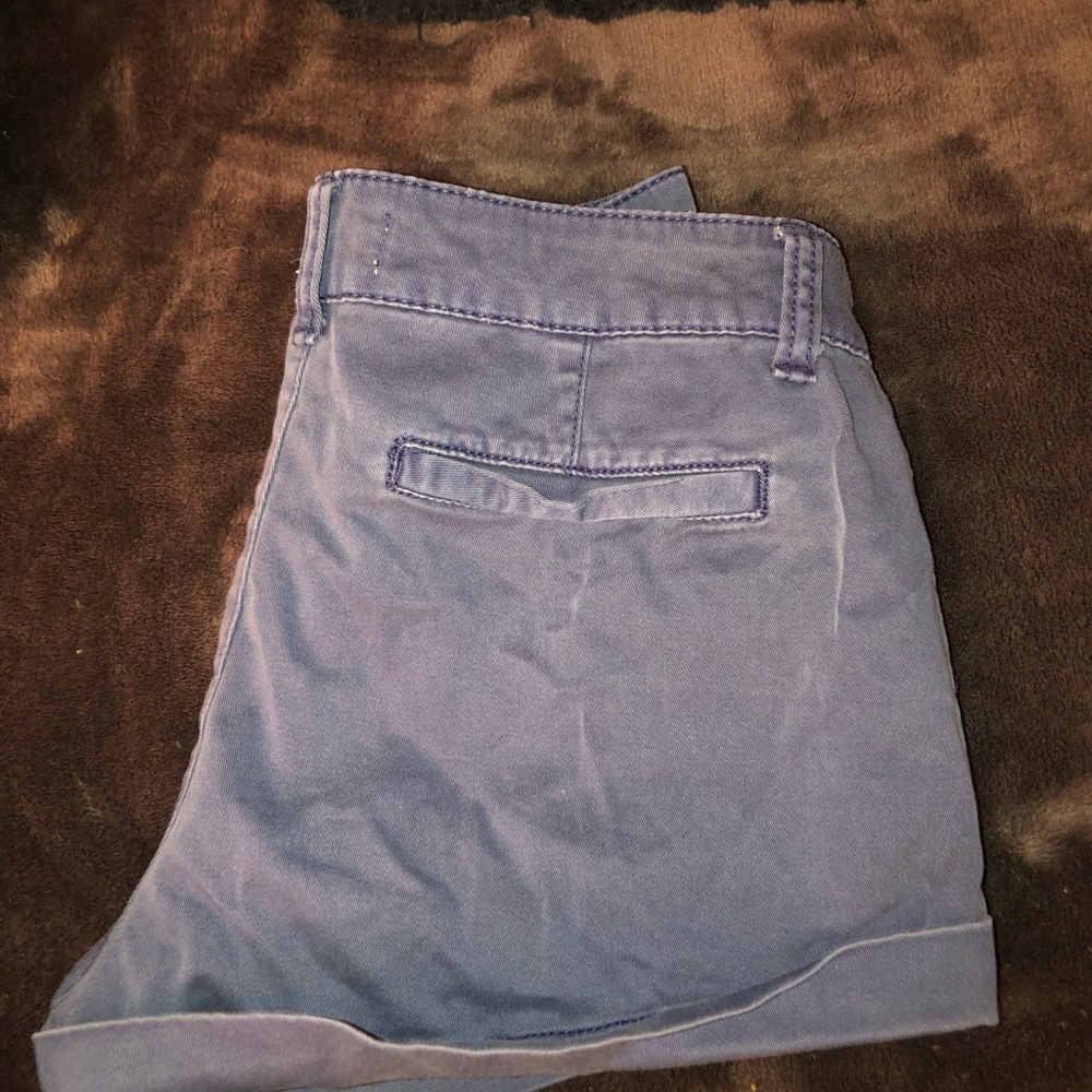 Blue shorts
